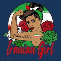 Iranian Girl Iran Woman Persian Flag Women's Hoodie thumb 2