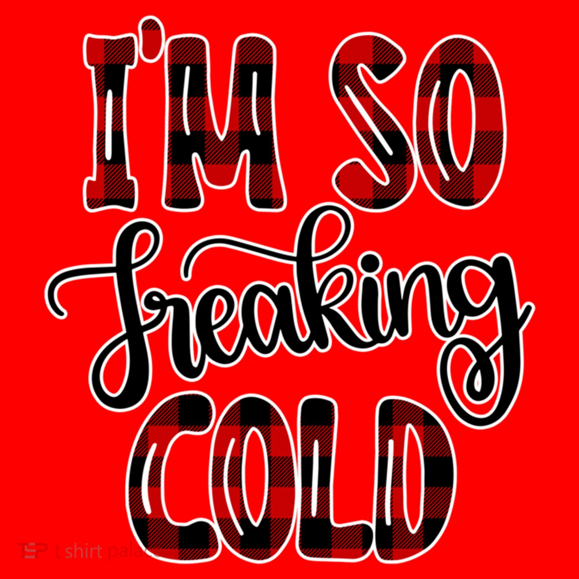 I'mfunny Giftogiftfreakinggiftcold I'm Literally Freezing Red Plaid Xmas Funny G Santa Hat