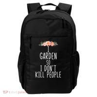 I Garden So I DonT Kill People Backpack thumb 0