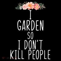 I Garden So I DonT Kill People Ornament thumb 1
