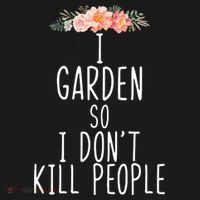 I Garden So I DonT Kill People Women's Tank Top thumb 5