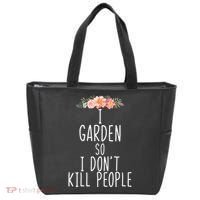I Garden So I DonT Kill People Tote Bag thumb 0
