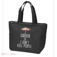 I Garden So I DonT Kill People Tote Bag thumb 3