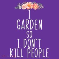 I Garden So I DonT Kill People Women's Long Sleeve Shirt thumb 2