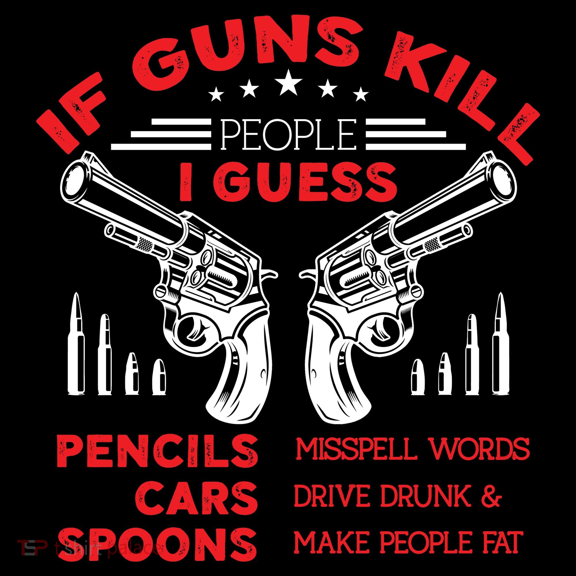 If Guns Kill People Crossed Pistols Women's Hoodie