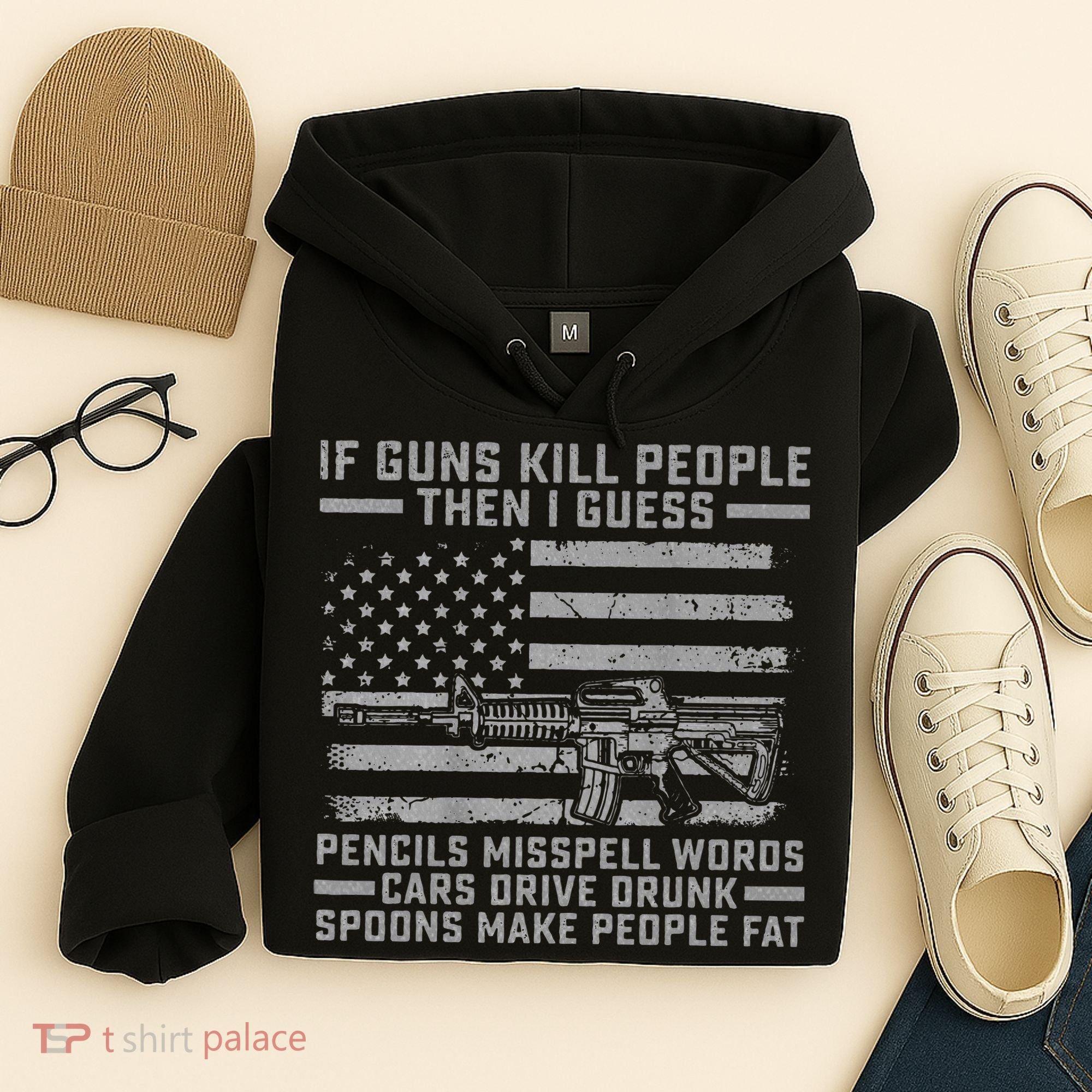 If Guns Kill People Gun Owner 2nd Amendment Pro Firearms Hoodie
