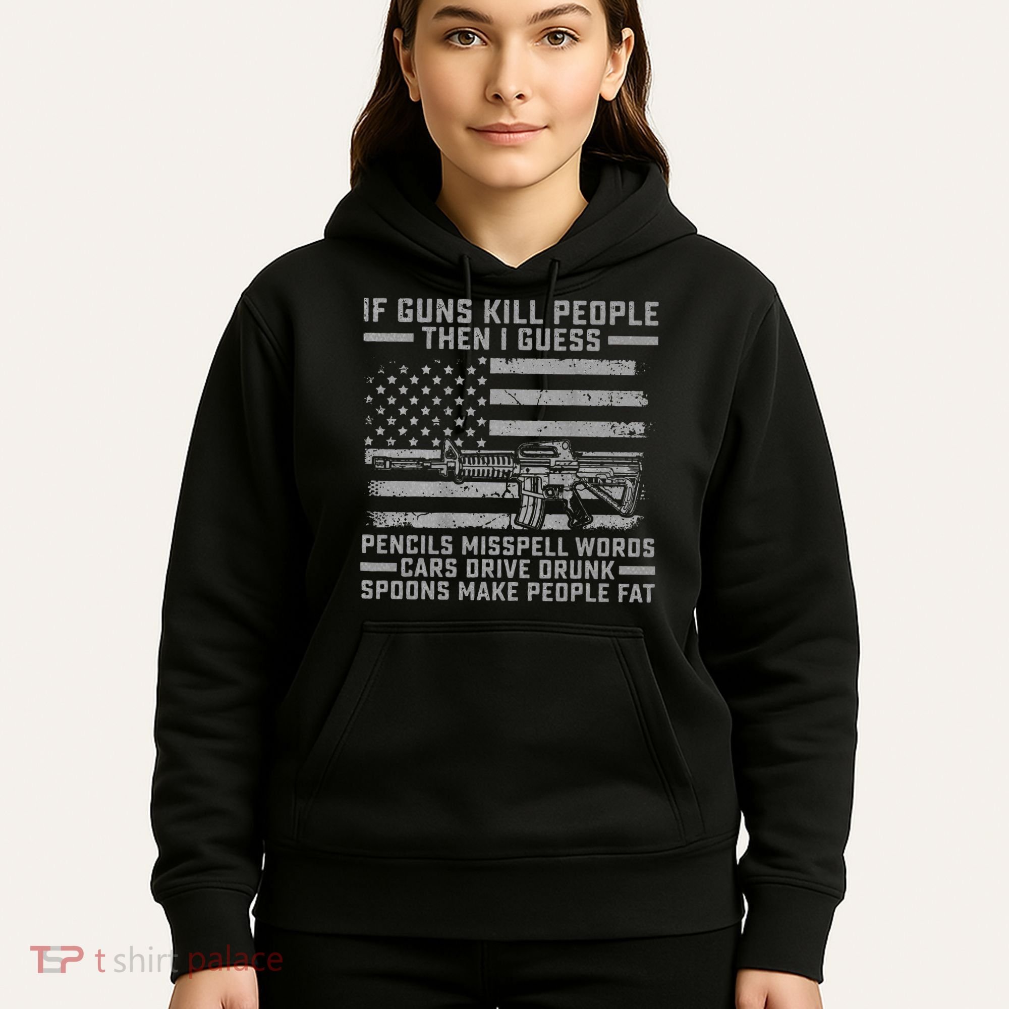 If Guns Kill People Gun Owner 2nd Amendment Pro Firearms Hoodie