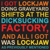 I Got Lockjaw Doing Graveyard Shifts At The Dicksucking Comfort Colors Boxy T-Shirt thumb 3