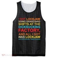 I Got Lockjaw Doing Graveyard Shifts At The Dicksucking Mesh Reversible Basketball Jersey Tank thumb 0