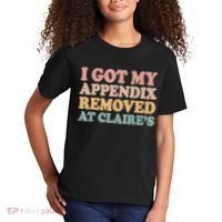 I Got My Appendix Removed At Claire Mental Health Awareness Kids T-Shirt thumb 2