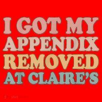 I Got My Appendix Removed At Claire Mental Health Awareness Santa Hat thumb 1