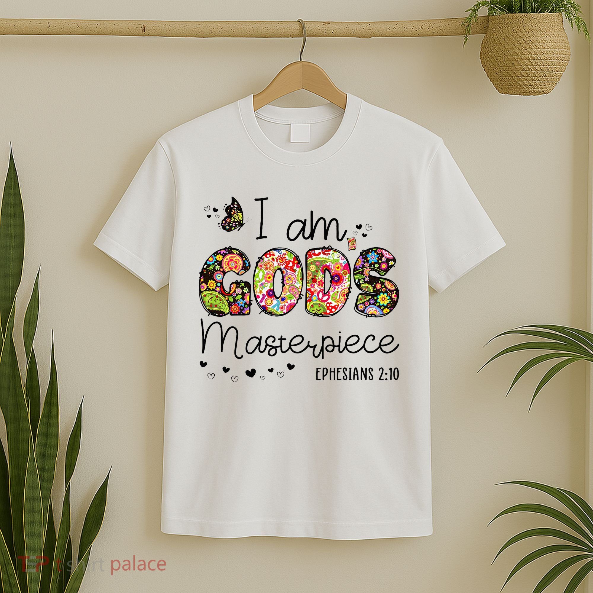 I’M GodS Masterpiece Christian Faith Bible Jesus God Prayer T-Shirt
