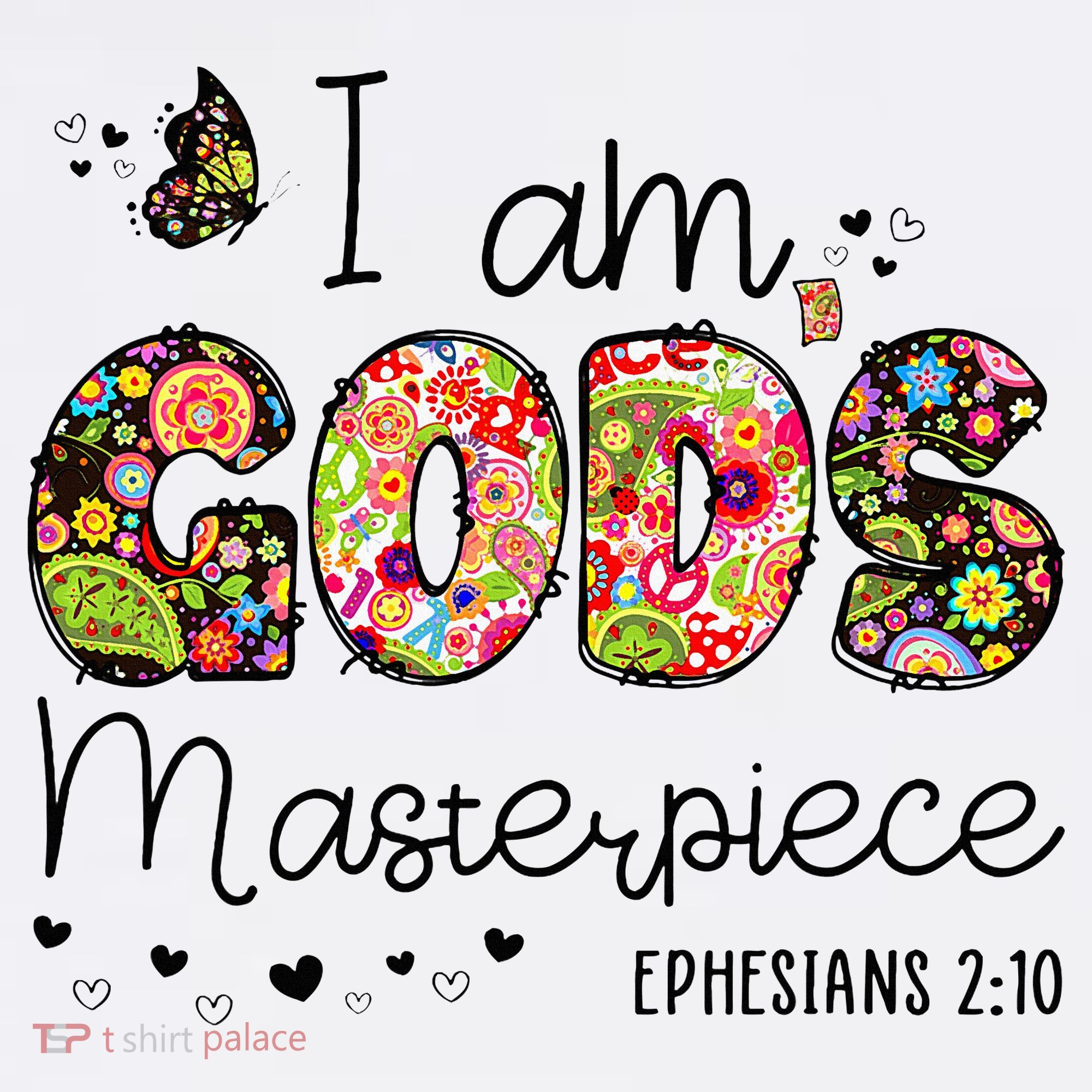 I’M GodS Masterpiece Christian Faith Bible Jesus God Prayer Mousepad
