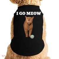 I Go Meow Cat Meme Doggie Tank thumb 0