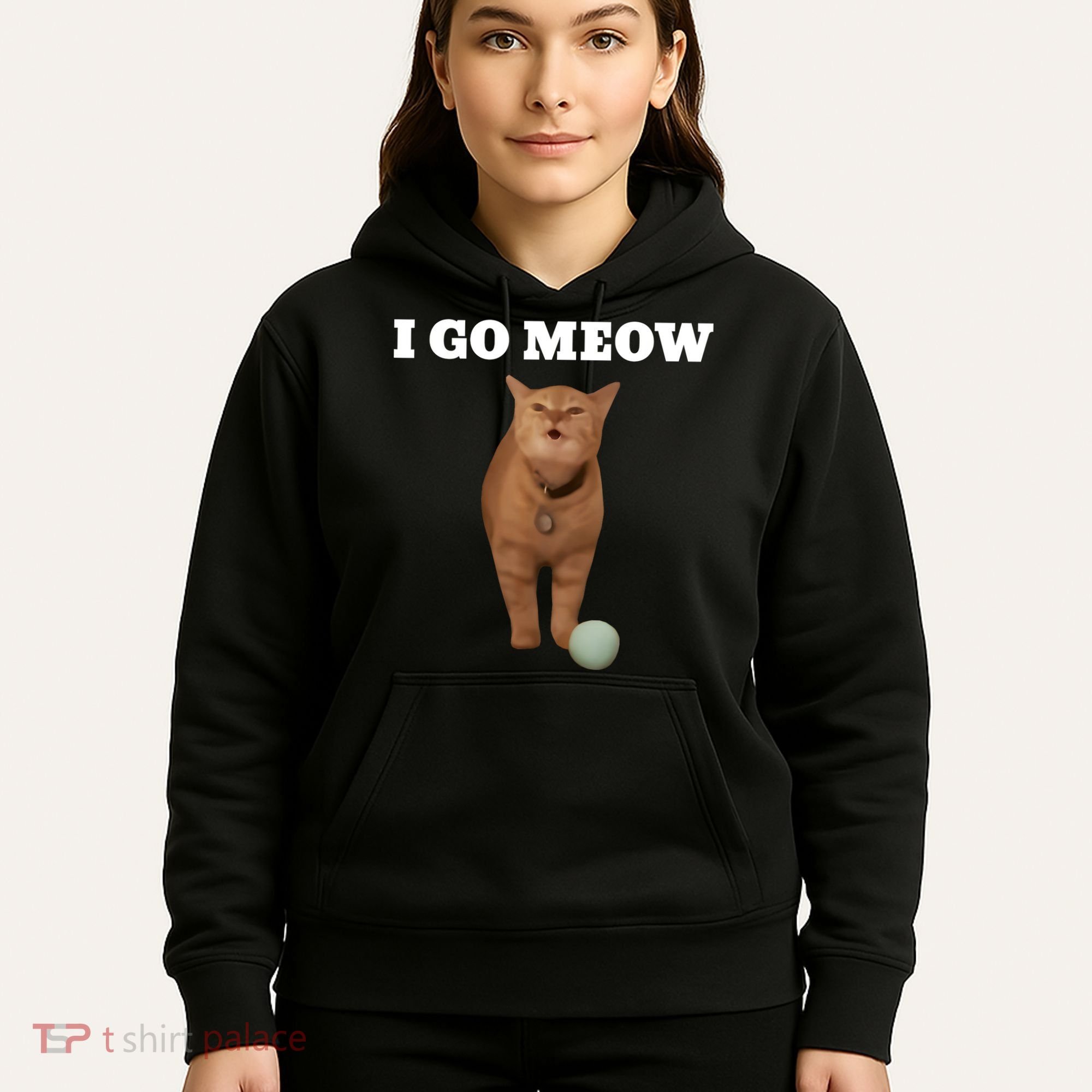 I Go Meow Cat Meme Hoodie