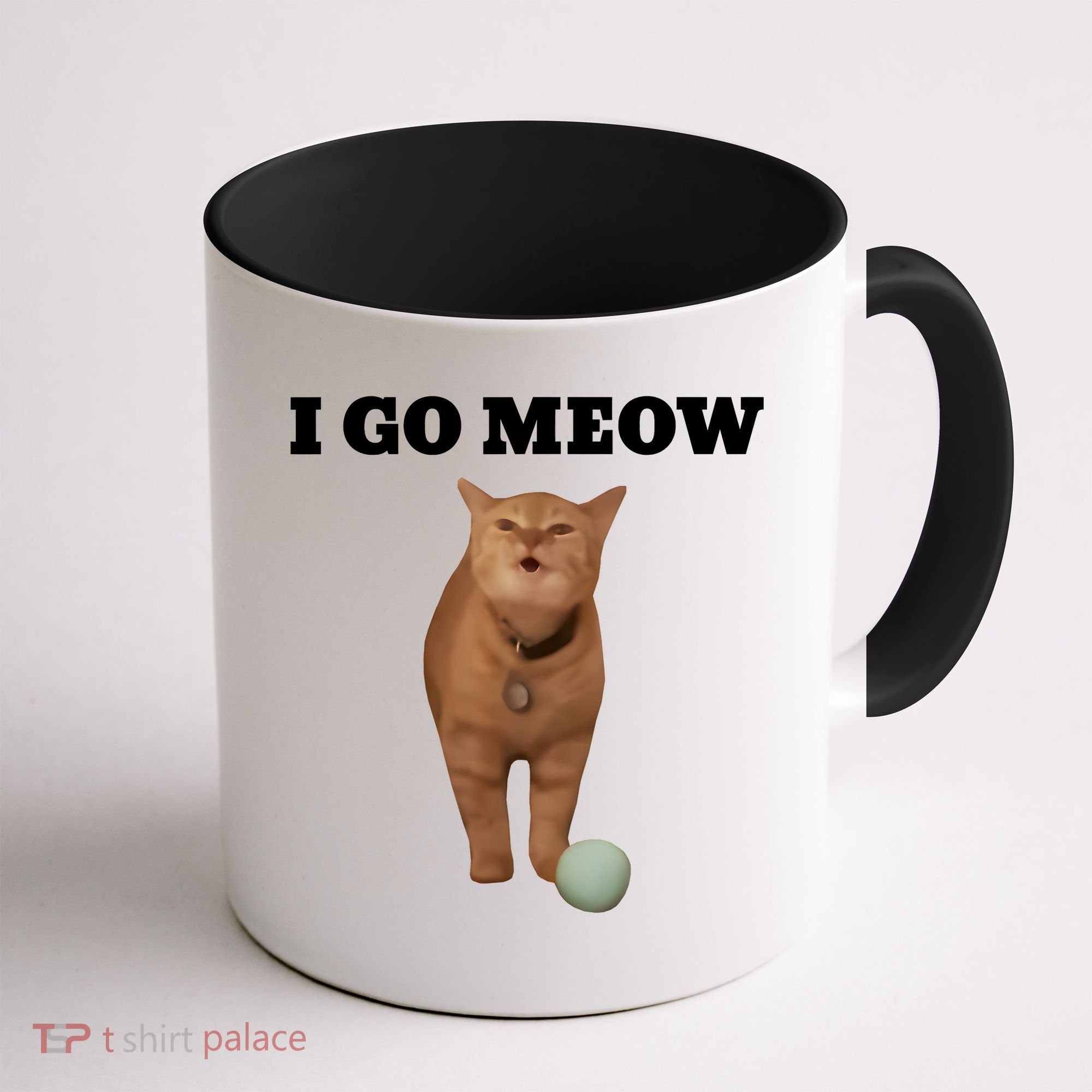 I Go Meow Cat Meme Coffee Mug