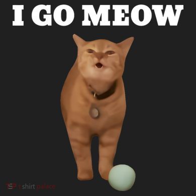 I Go Meow Cat Meme Beanie