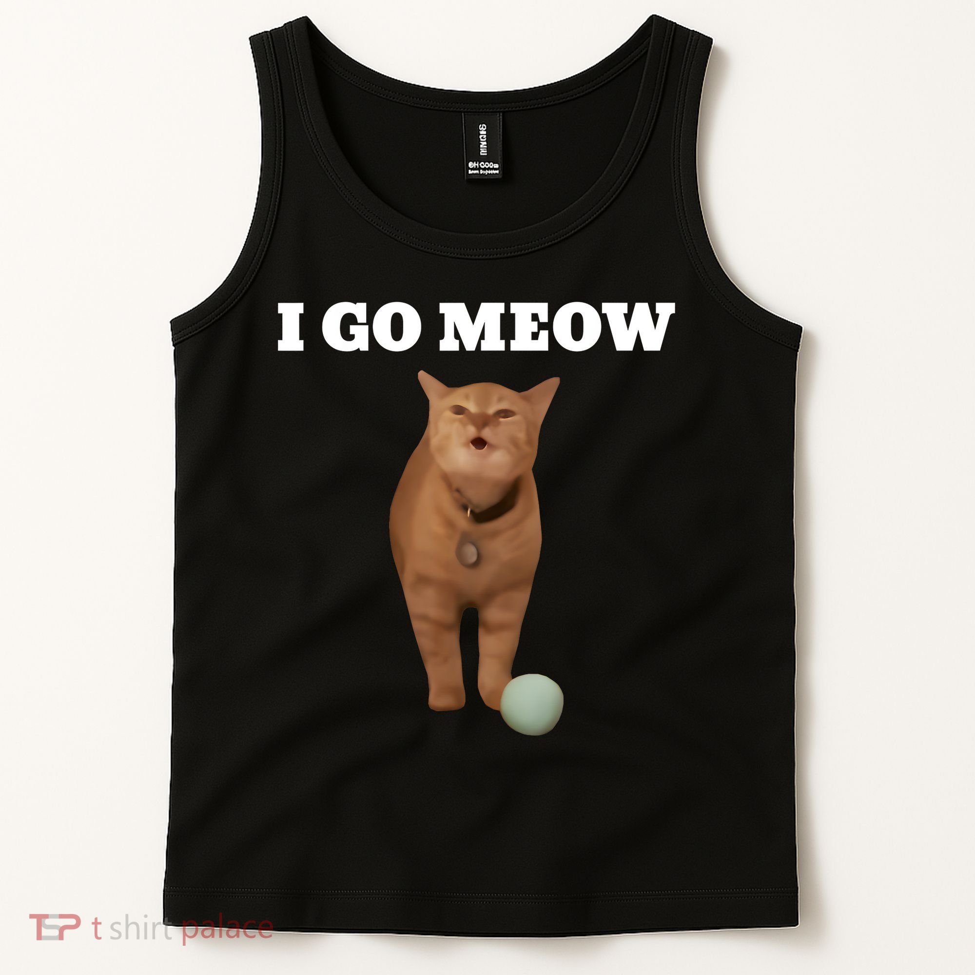 I Go Meow Cat Meme Tank Top