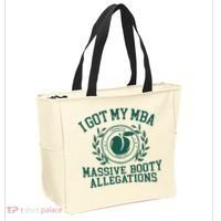 I Got My Mba Massive Booty Allegations Tote Bag thumb 2