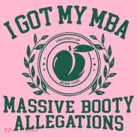 I Got My Mba Massive Booty Allegations Coaster thumb 2