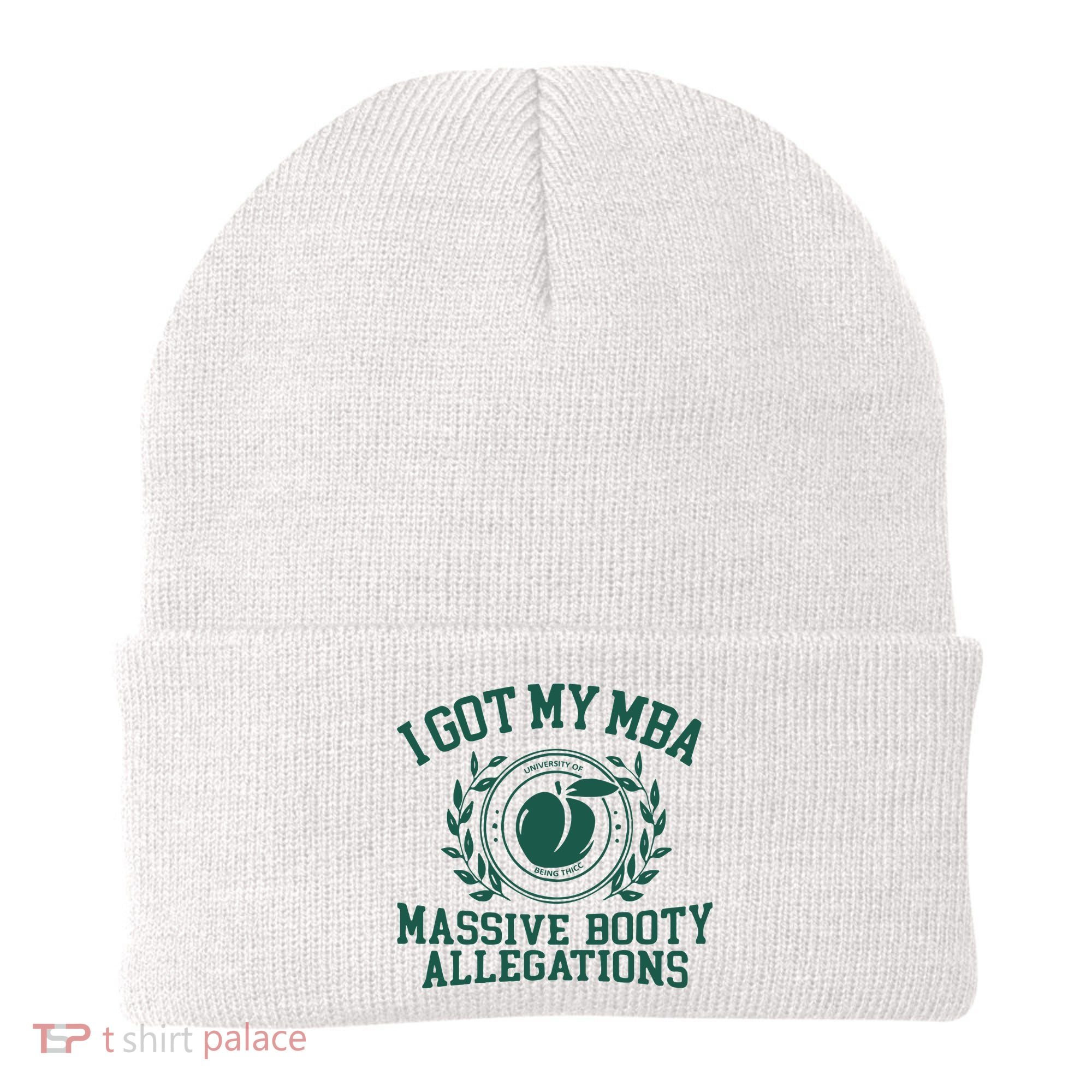 I Got My Mba Massive Booty Allegations Beanie