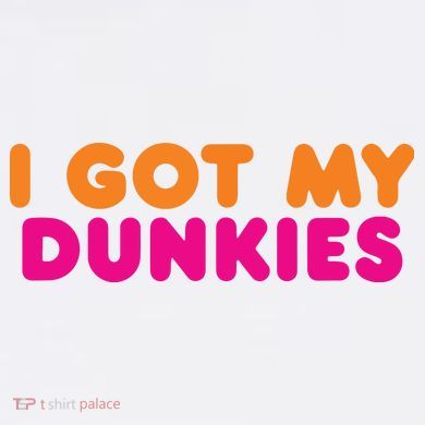 I Got My Dunkies Slang Coffee Ive Got My Dunkies Boston Comfort Colors Garment-Dyed Hooded Sweatshirt
