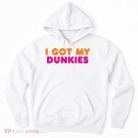 I Got My Dunkies Slang Coffee Ive Got My Dunkies Boston Hoodie thumb 0