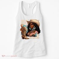I Got My Boots On The Ground Western Cowgirl Melanin Swag  Women's Tank Top thumb 0