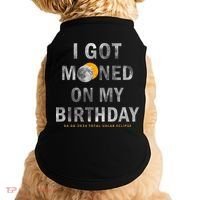 I Got Mooned On My Birthday Doggie Tank thumb 0