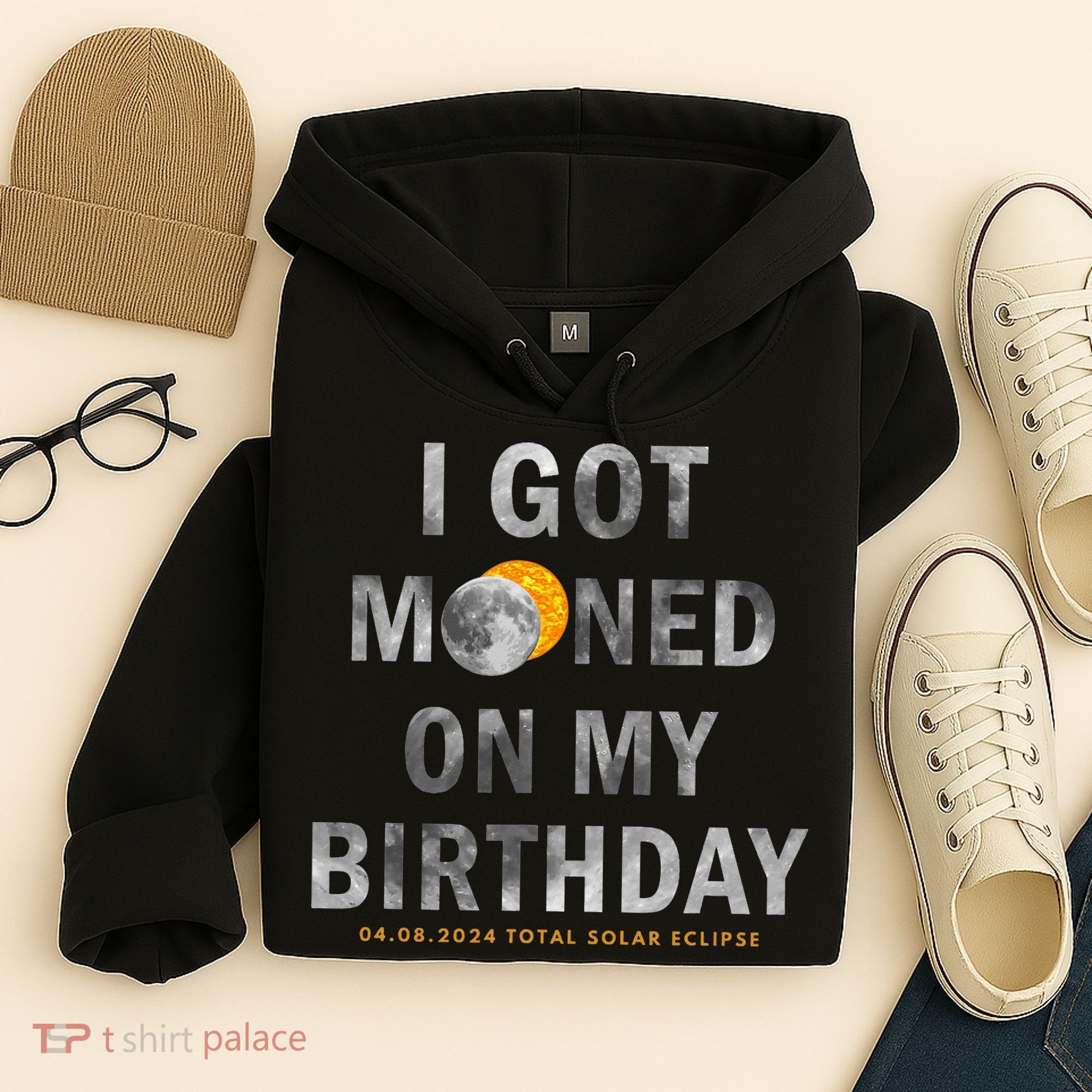 I Got Mooned On My Birthday Hoodie