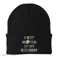 I Got Mooned On My Birthday Beanie thumb 0
