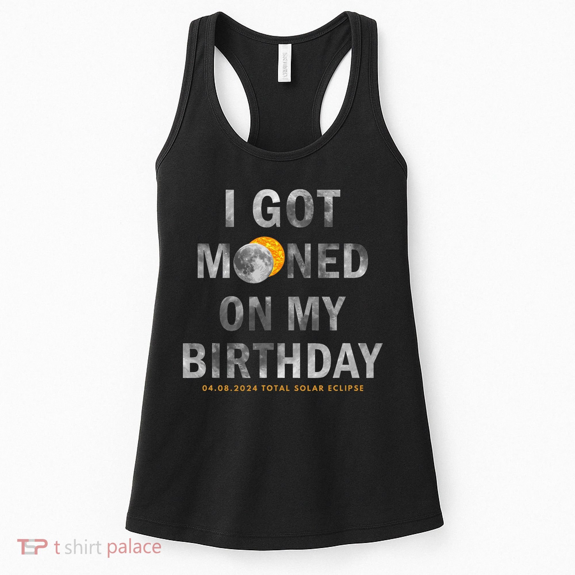 I Got Mooned On My Birthday Women's Tank Top
