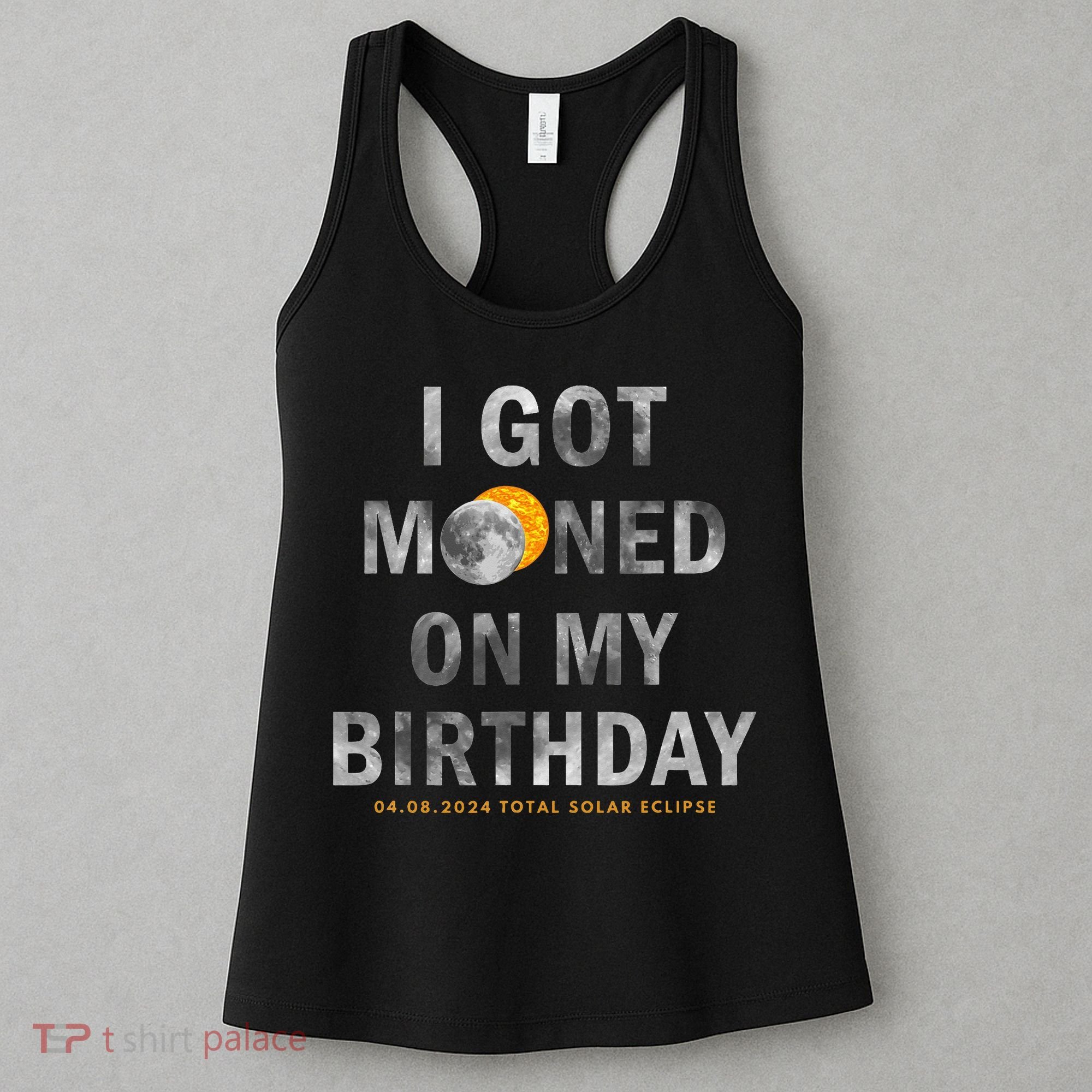 I Got Mooned On My Birthday Women's Tank Top