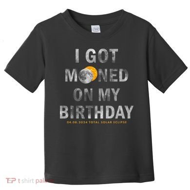 I Got Mooned On My Birthday Toddler T-Shirt