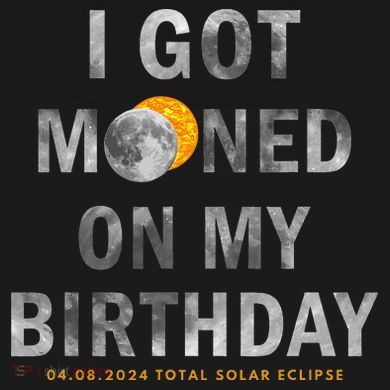 I Got Mooned On My Birthday Cropped Pullover Crew
