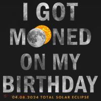 I Got Mooned On My Birthday Cropped Pullover Crew thumb 4