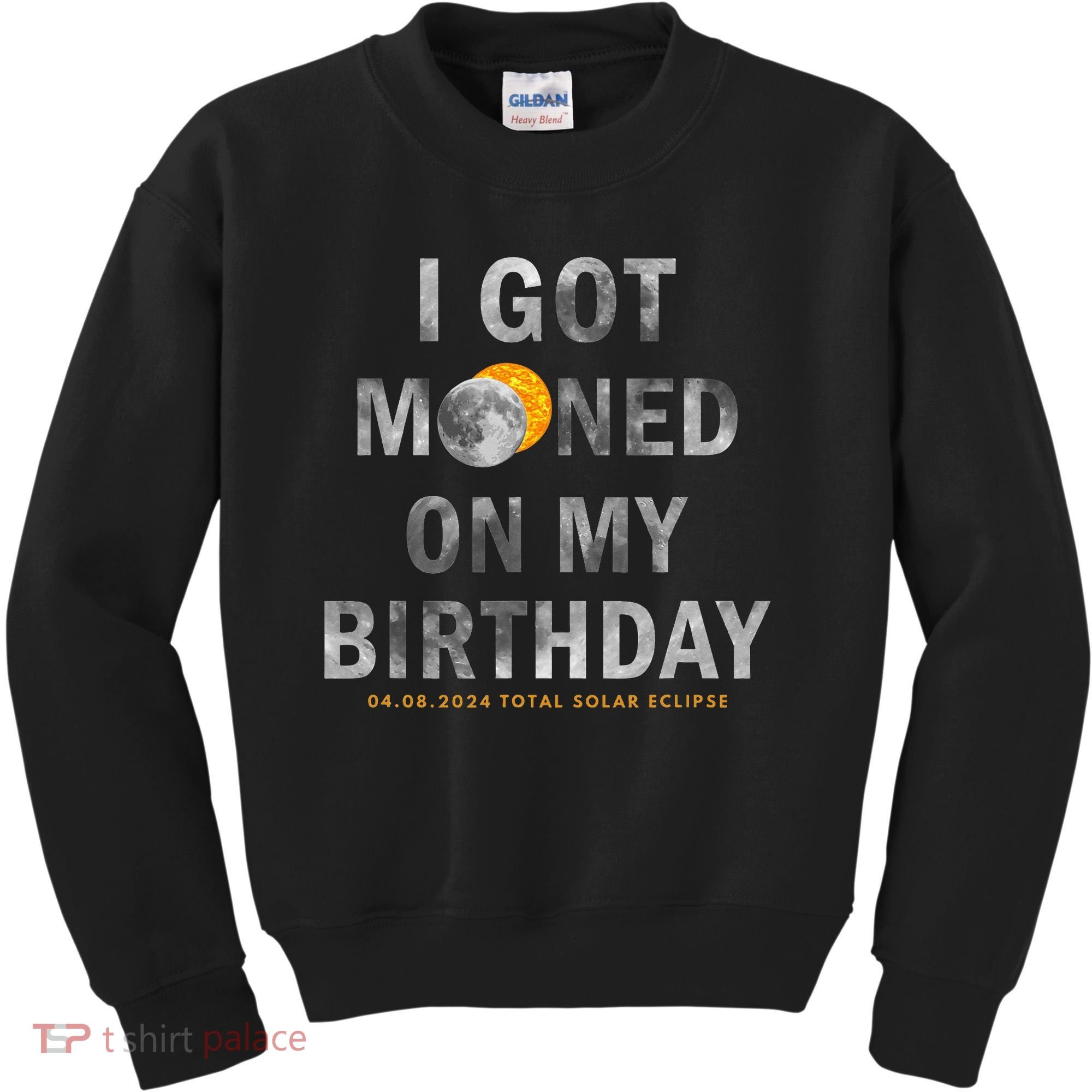 I Got Mooned On My Birthday Kids Sweatshirt