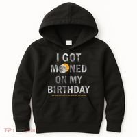 I Got Mooned On My Birthday Kids Hoodie thumb 0