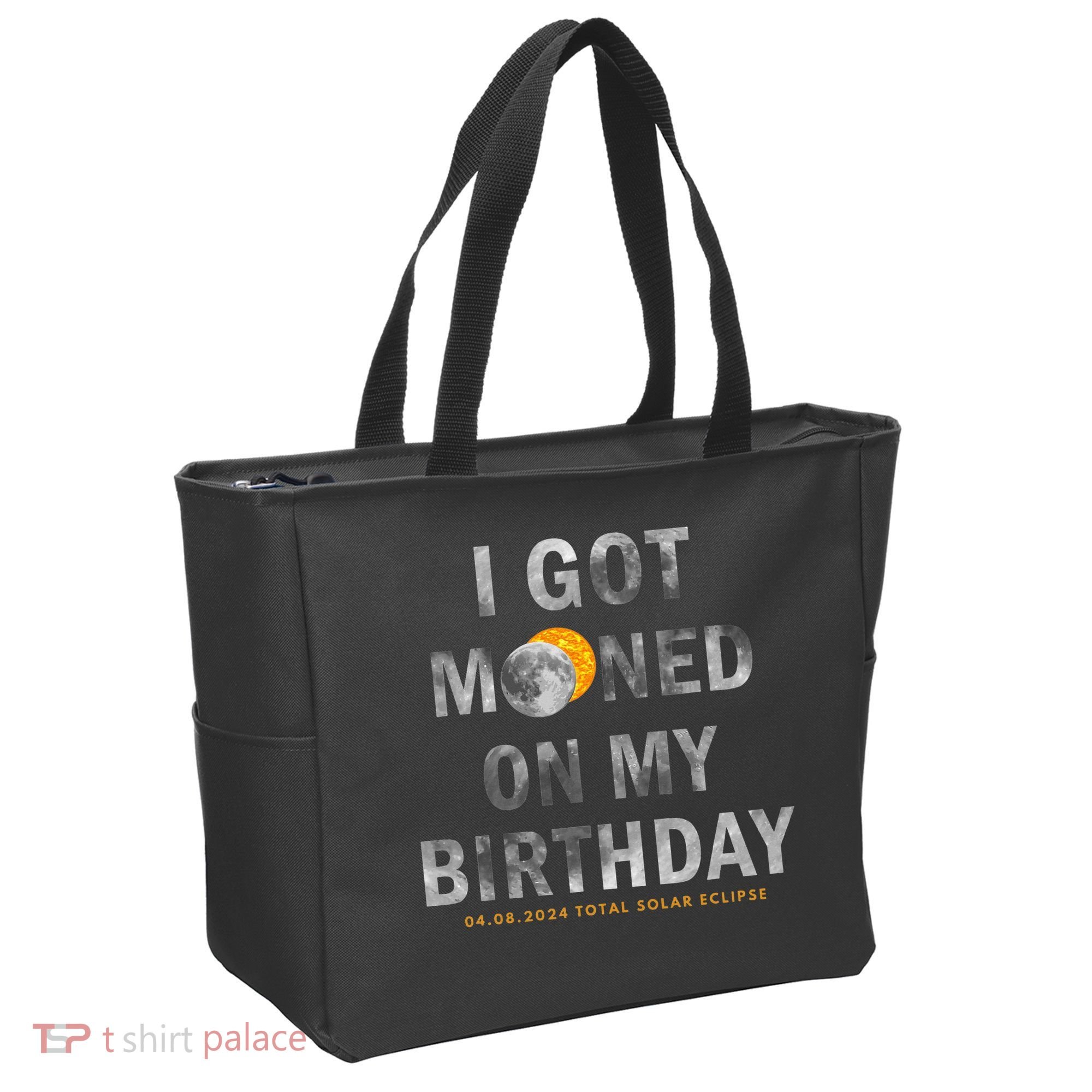 I Got Mooned On My Birthday Tote Bag
