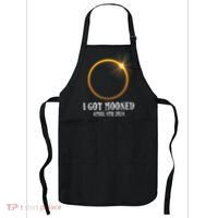 I Got Mooned 4.08.24 Total Solar Eclipse 2024 Apron thumb 0