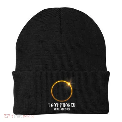 I Got Mooned 4.08.24 Total Solar Eclipse 2024 Beanie