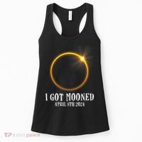 I Got Mooned 4.08.24 Total Solar Eclipse 2024 Women's Tank Top thumb 0