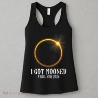 I Got Mooned 4.08.24 Total Solar Eclipse 2024 Women's Tank Top thumb 3