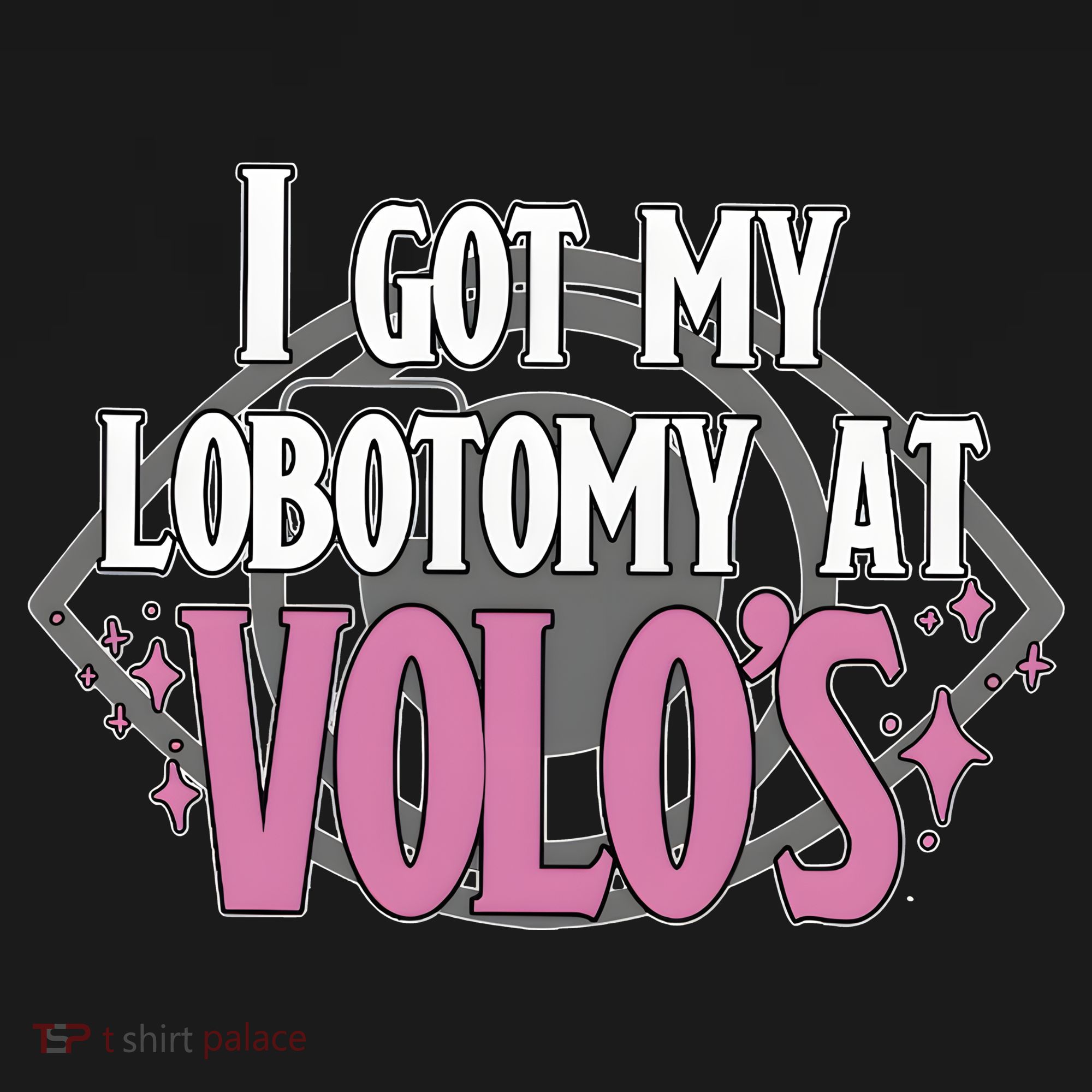 I Got My Lobotomy At Volos Getting A Lobotomy From Volo Fantas Backpack