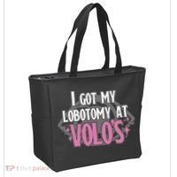I Got My Lobotomy At Volos Getting A Lobotomy From Volo Fantas Tote Bag thumb 2