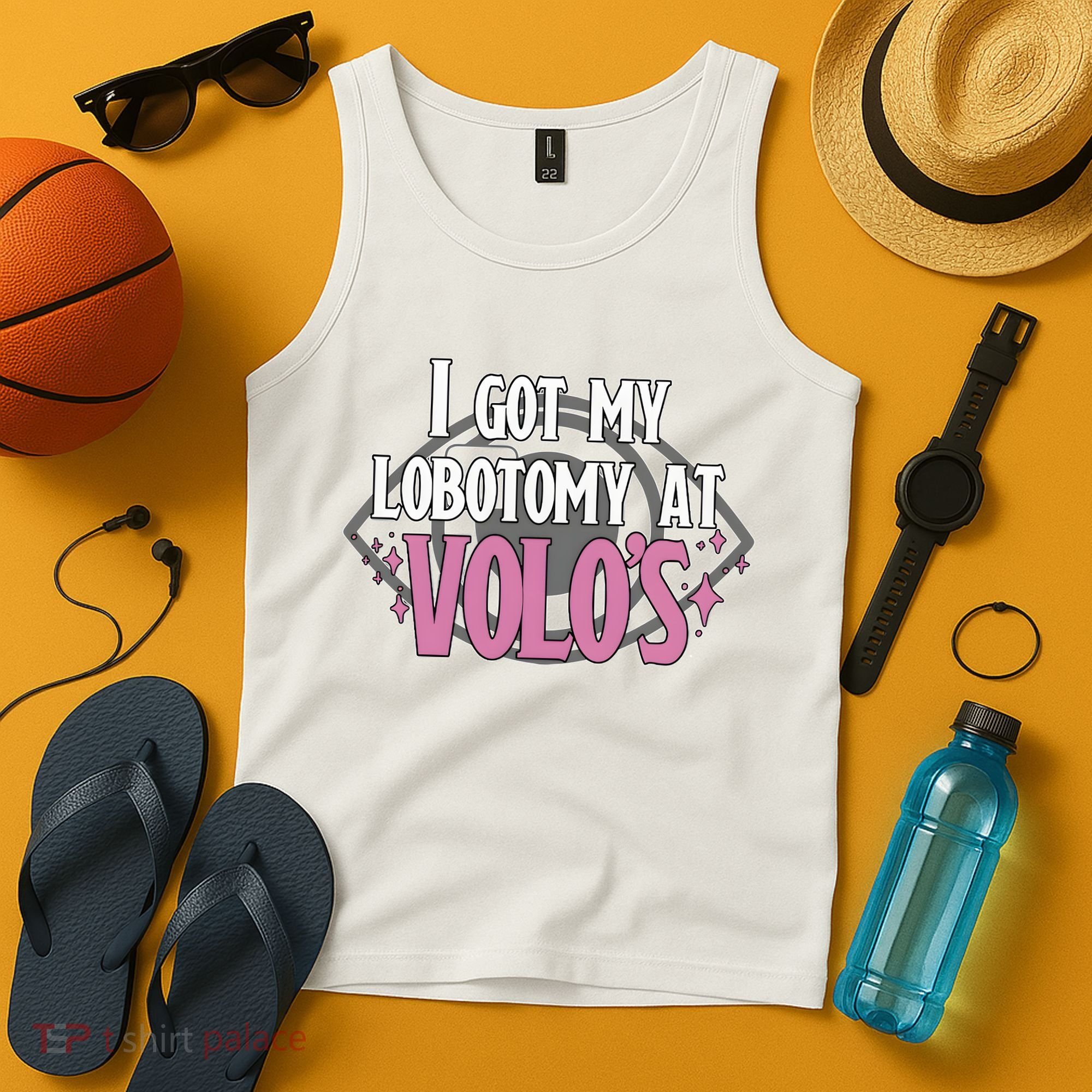 I Got My Lobotomy At Volos Getting A Lobotomy From Volo Fantas Tank Top