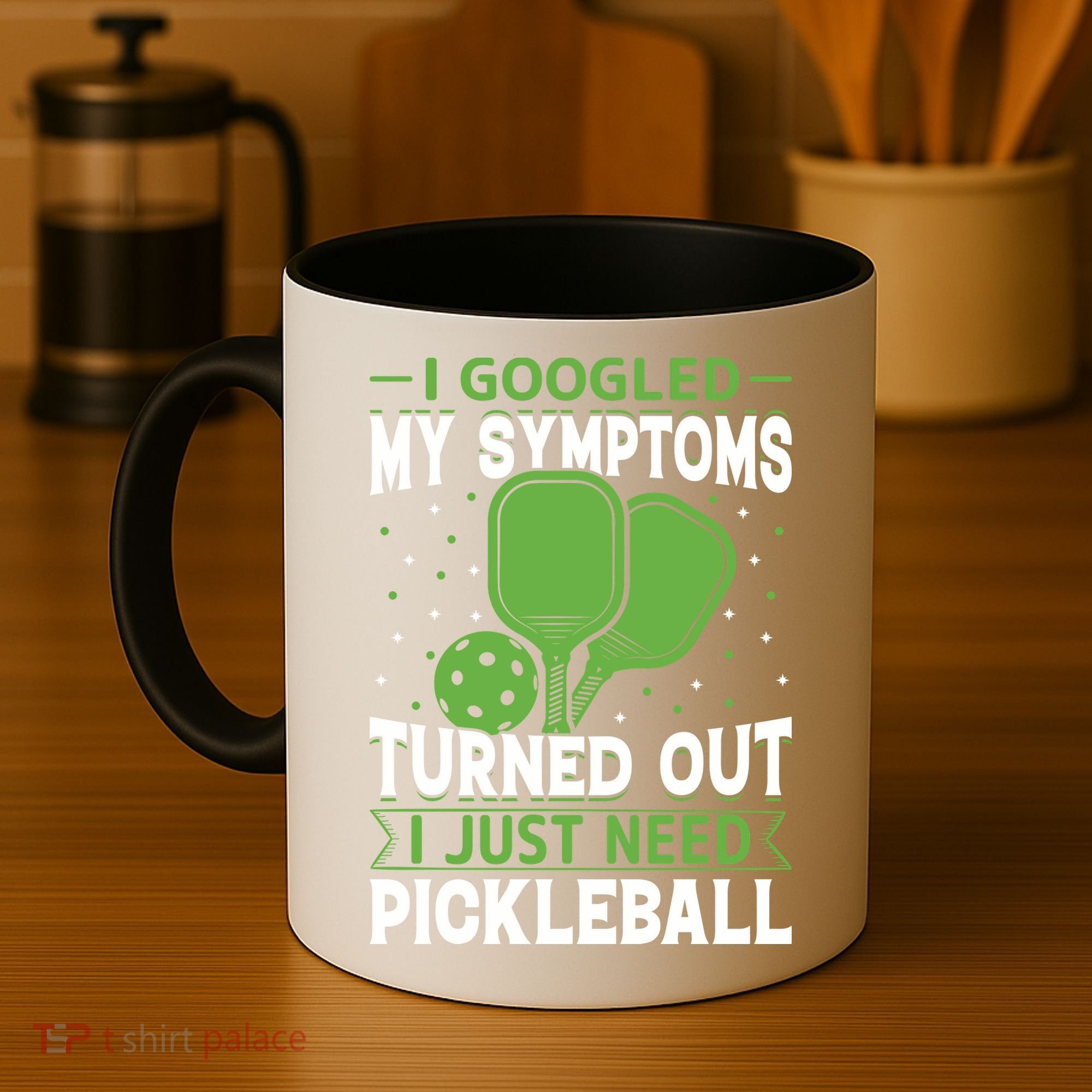 I Googled My Symptoms I Just Need Pickleball Coffee Mug