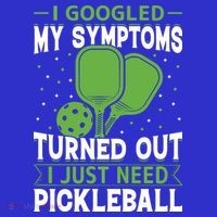 I Googled My Symptoms I Just Need Pickleball Women's Long Sleeve Shirt thumb 2