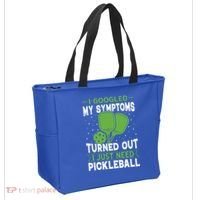 I Googled My Symptoms I Just Need Pickleball Tote Bag thumb 2