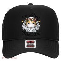 IM Getting Meowied Bridesmaid Bachelorette Party Kawaii Cat Hat thumb 0